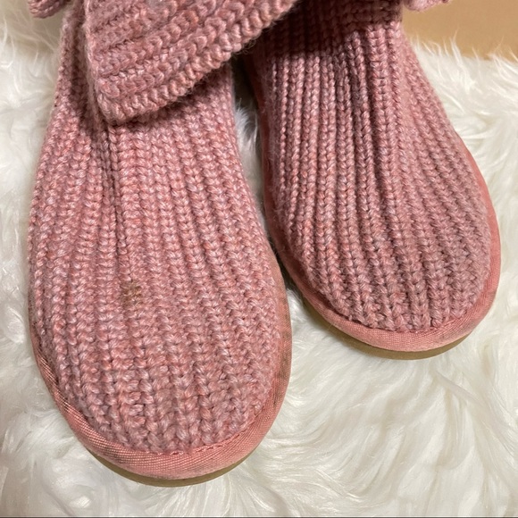 UGG Classic Cardy Knit Boots - Picture 6 of 8